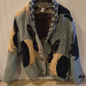 Women's Rabbit Pattern Jacket